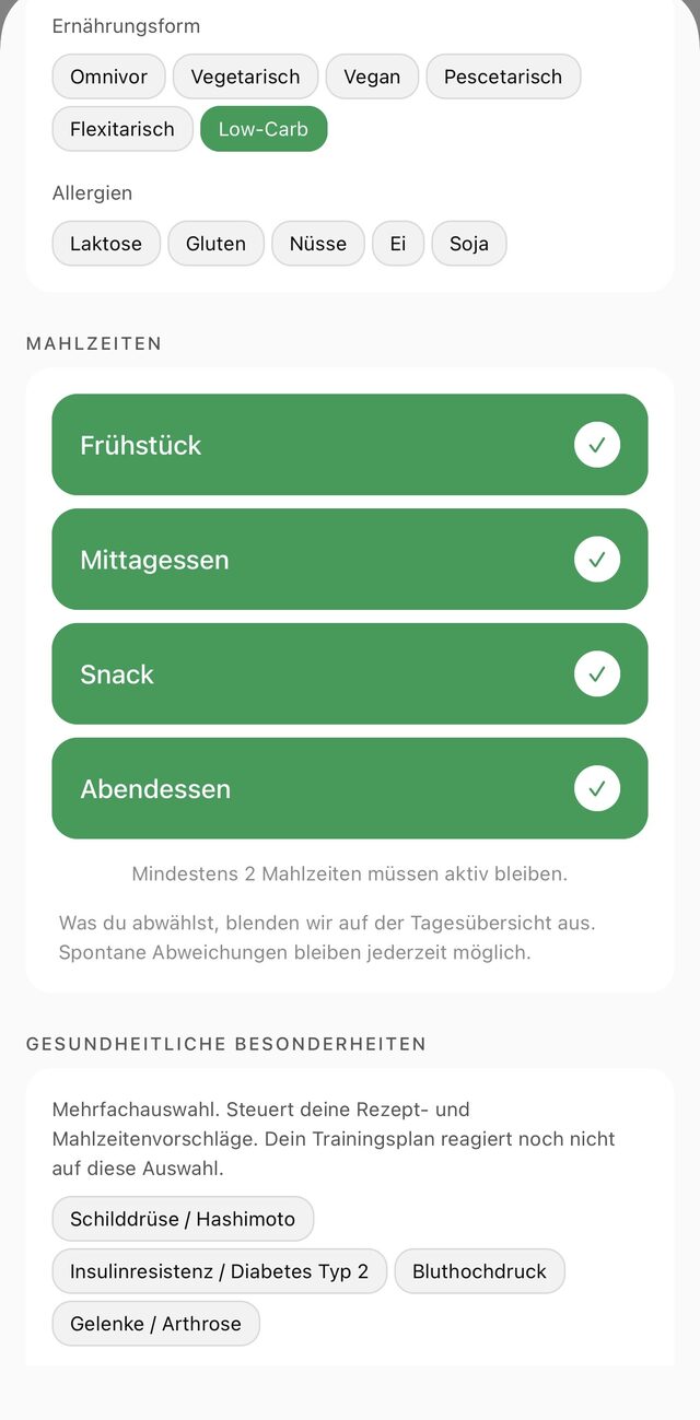 Einstellungen